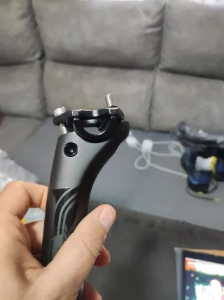 Tija Carbono Tossek 31.6x350mm 202gr