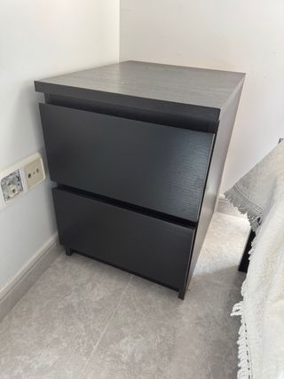 Estructura de cama con cabecero 140x200