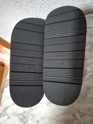 Bershka Sandalias Mujer Marrones Talla 40