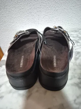 Bershka Sandalias Mujer Marrones Talla 40