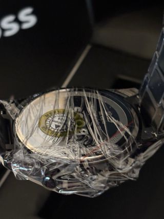 Reloj Hugo Boss Cronógrafo Negro y Gris