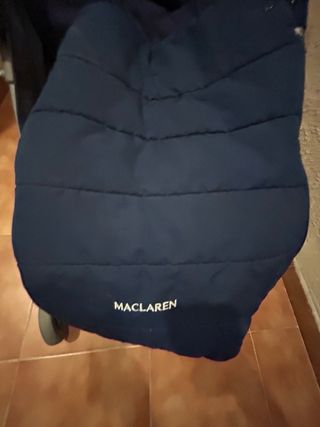 Carrito Bebé Maclaren Azul y Verde