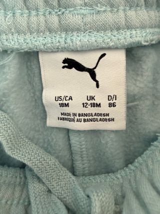 Chándal Puma bebé azul