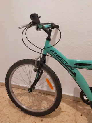 Bicicleta junior color turquesa