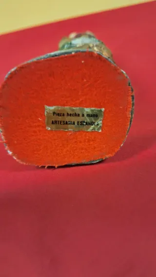 Talla religiosa madera Virgen y Niño