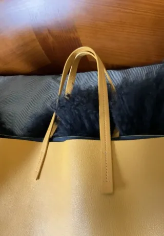 Bolso Tote Purificación García Amarillo