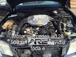 M117 Mercedes W126 560SEL V8 gasolina 300c