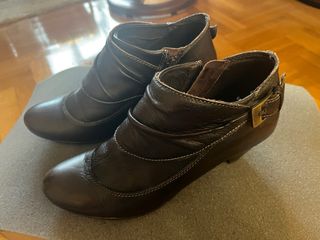 Botines de piel marrones Martinelli