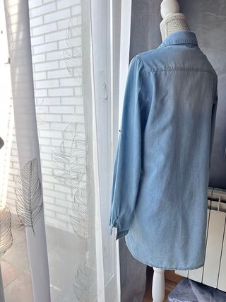 Camisa larga vestido M-L