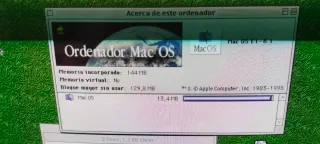 Power Macintosh 7500/100, solo el ordenador