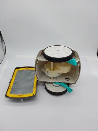 Intex 55251 - Robot limpiafondos piscina Krystal Clear ZX50, Limpiador fondo piscina automático, Manguera 6.5m antienrredos, rec