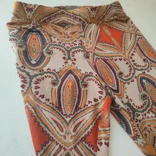 Pantaloni vintage donna fantasia