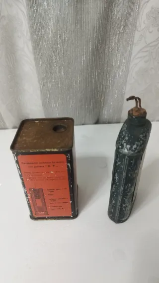 Set 2 Lattine Polvere da Sparo G.P. Vintage