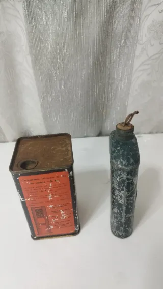 Set 2 Lattine Polvere da Sparo G.P. Vintage