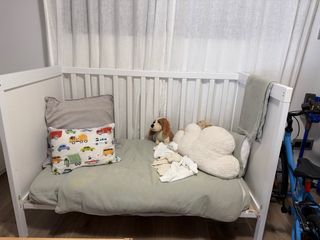 Cuna + colchón + nórdico