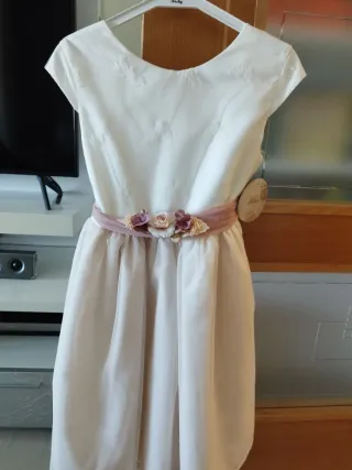 Vestido ceremonia niña talla 9-10