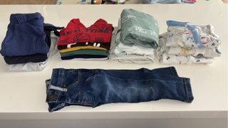 Lote Ropa Bebé 0-6 Meses + Sábanas Cuna/Carro