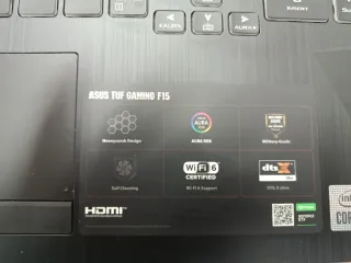Asus TUF Gaming F15. No funciona