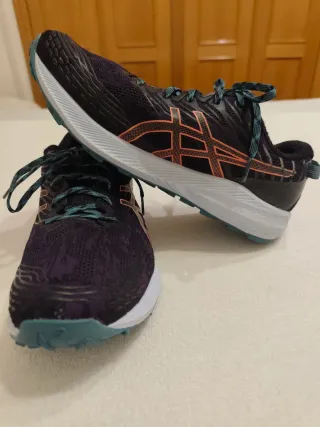 Deportivas ASICS Negro/Teal