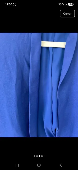 Blazer Mango Azul Talla XS