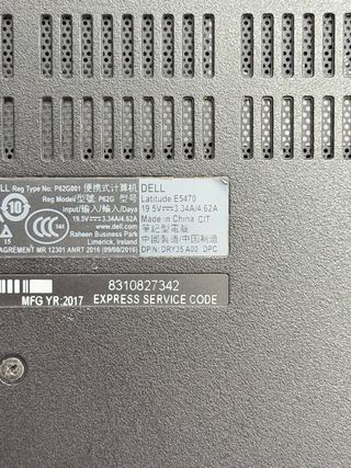 Dell Latitude E5470 i5 / 8GB / 256GB