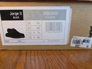 Zoccoli Dr. Martens Jorge II in suede nero T40