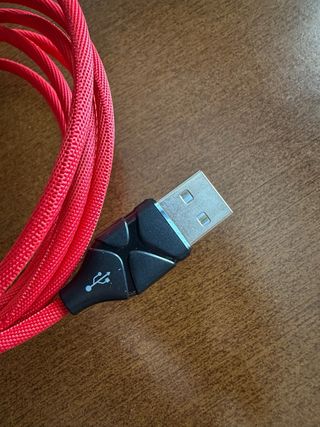 Cavo Carica Lightning-USB 180cm Rosso