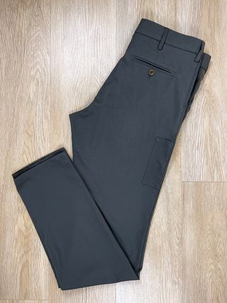 New Gray Skinny High Waist Uniform Women Pants