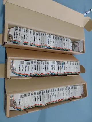 Lote 105 patillas de cambio bicicletas