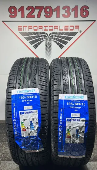 4UD 195 60 15 H COMFORSER RUEDA NUEVA YA MONTADA