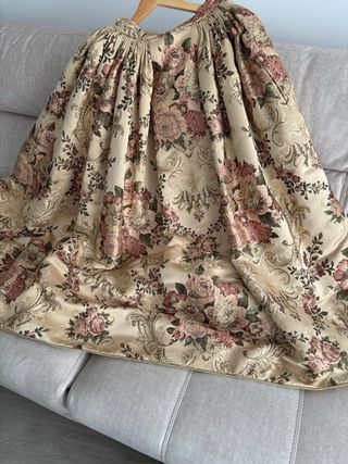 Traje de Fallera Beige y Dorado - S-36