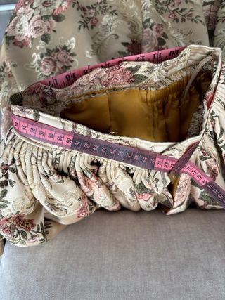 Traje de Fallera Beige y Dorado - S-36