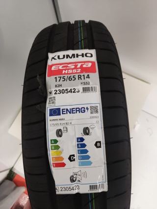 Neumático Kumho Ecsta HS52 175/65 R14 82H