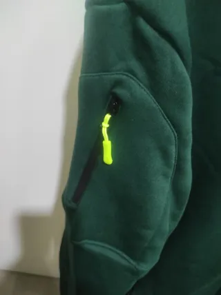 Sudadera capucha hombre XXXL verde