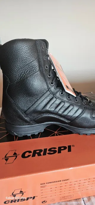 Botas Crispi Evo Gtx Gore-Tex Negras