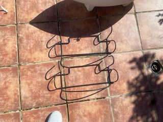 Lote de Soportes para macetas de hierro forjado