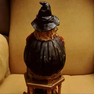 Figura Brujo Vintage Decorativa