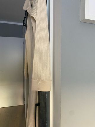 Chaqueta punto Mango beige