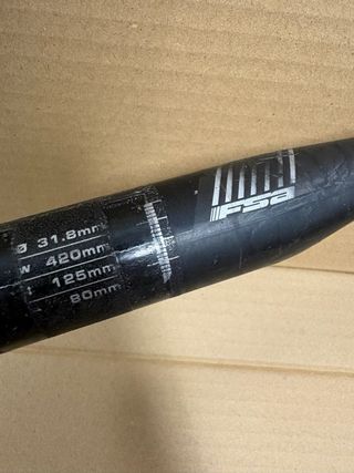 Manillar FSA Di2 Carbono 42cm PVP 235€