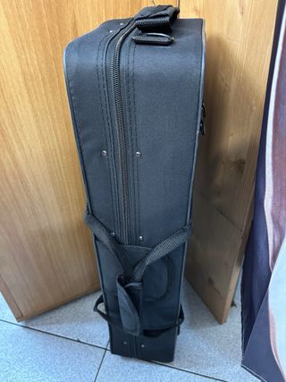 Custodia rigida nera per clarinetto basso