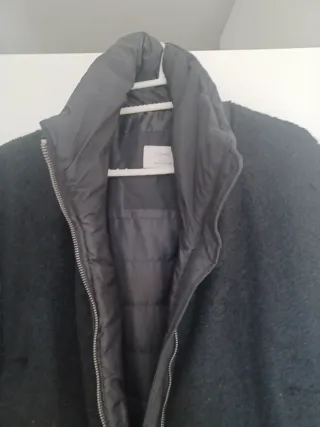 Abrigo acolchado negro mujer Talla L