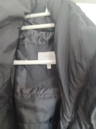 Abrigo acolchado negro mujer Talla L