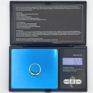 Anillo Oro 18K Infinito, 3.22gr, T-9