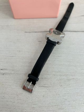 Reloj Tous Oso Negro y Plateado