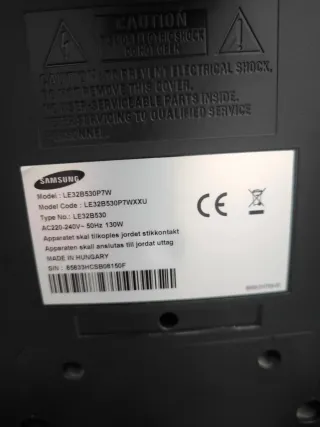 TV Samsung 32" Full HD (Modelo LE32B530)