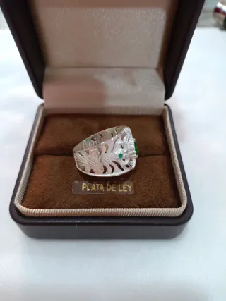 Anillo Plata Ley Vintage sin estrenar