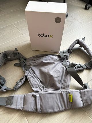 Mochila Portabebés Boba X Gris