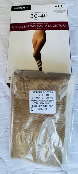 Farmalastic Medias Compresión Fuerte 30-40 M