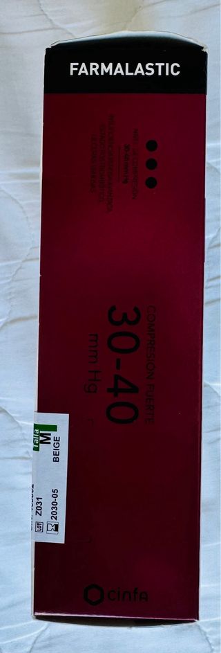 Farmalastic Medias Compresión Fuerte 30-40 M