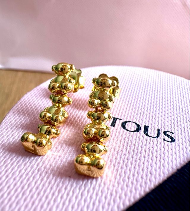 Pendientes Tous Nuevos Bold Bear  Largos